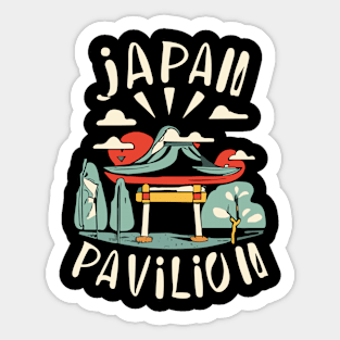 Japan Pavilion Sticker